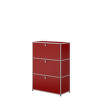 Komoda USM Haller G1, ruby red