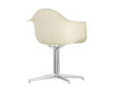 Židle Eames DAL, pebble/polished aluminium