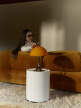 Přenosná lampa Panthella 250, chrome original opal orange