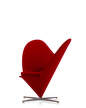 Křeslo Heart Cone Chair, Tonus red