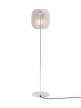 Stojací lampa Wing, polished aluminium