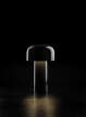 Přenosná lampa Bellhop, glossy black