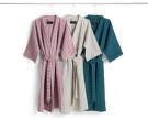Župan Waffle Bathrobe, stripe