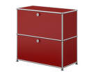 Komoda USM Haller S2, ruby red