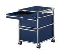 Zásuvkový kontejner na kolečkách USM Haller M63, steel blue
