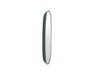 Framed Mirror, small dark green/clear
