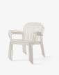 kresla-Thorvald SC101 Lounge Armchair, ivory