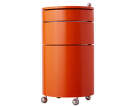 Stolek Barboy, glossy fresh orange