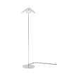 Stojací lampa Wing, polished aluminium