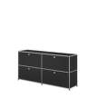 Komoda USM Haller E2, graphite black
