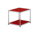 Odkládací stolek USM Haller M21, ruby red