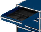 Zásuvkový kontejner na kolečkách USM Haller M63, steel blue