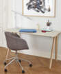 Stolní lampa Fifty-fifty, ash grey