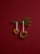 Vánoční baňky Orrith Ornaments set 2ks, rustic bronze