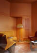 Stojací lampa Panthella 500, original opal brown