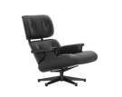 Křeslo Eames Lounge Chair Chestnut Black, Leather Premium F66 Nero