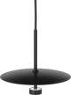 Závěsná lampa Reflection Ø24, black lacquered aluminium