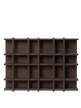 Police Tilem 6x4, dark stained oak