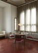 Židle Pavilion AV4, black lacquered oak / cognac