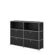 Komoda USM Haller M64, graphite black