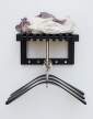 raminko-Pilot Coat Hanger, black oak