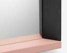 Zrcadlo Colour Frame Medium, green/pink