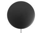 Nástěnná lampa Reflection, black lacquered aluminium
