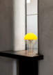 Stolní lampa Wire 30, chrome/yellow