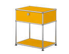 Noční stolek USM Haller M54, golden yellow