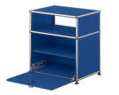 Noční stolek USM Haller M55, gentian blue