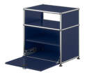 Noční stolek USM Haller M55, steel blue