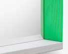 Zrcadlo Colour Frame Medium, green/pink