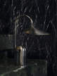 Přenosná lampa Arum, stainless steel