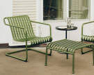 Křeslo Palissade Cantilever Lounge Chair Low, olive