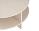 Konferenční stolek Halves, light taupe Terrazzo