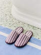 Pantofle Waffle Slippers, stripe cool pink