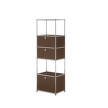 Policová sestava USM Haller M52, brown