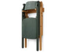 Nástěnný držák na židli Backflip, golden lacquered beech