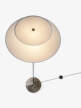 Stojací lampa Gio LN28, dark chome / emperador