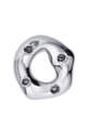 Adventní svícen Bellure Ring, silver