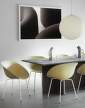 zidle-Mat Armchair Steel, hemp/cream