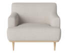 Křeslo Dover, white pigmented oiled oak/Adria beige