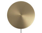 Nástěnná lampa Reflection, brass lacquered aluminium