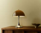 Přenosná lampa Panthella 250, chrome original opal brown