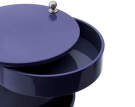Stolek Barboy, glossy deep blue