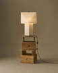 Stolní lampa Aplat 660, white