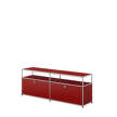 Komoda pod TV USM Haller O2, ruby red