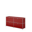 Komoda USM Haller E2, ruby red