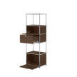 Policová sestava USM Haller M52, brown