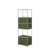 Policová sestava USM Haller M52, olive green